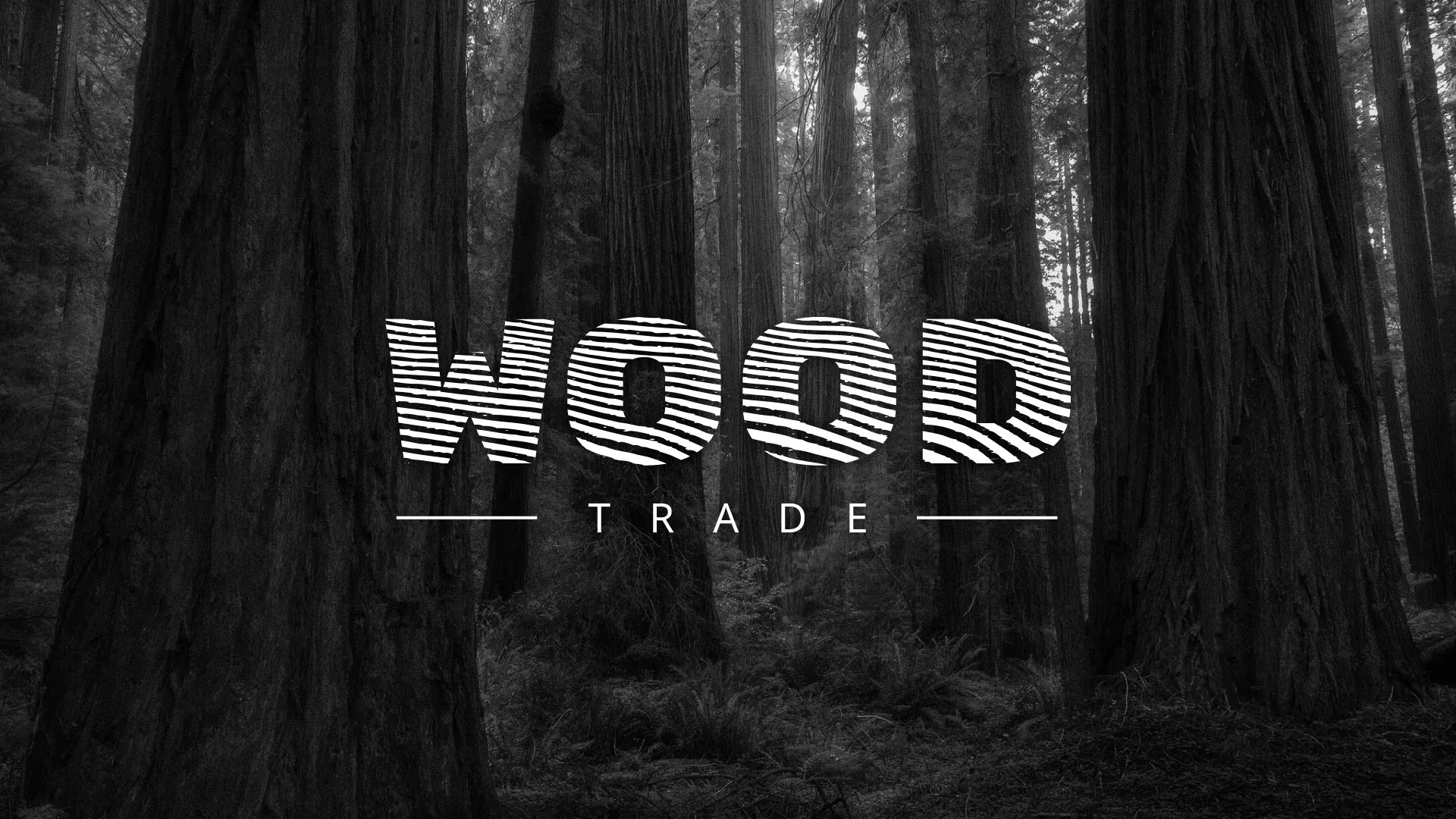 Разработка логотипа для компании «Wood Trade» в Звенигороде